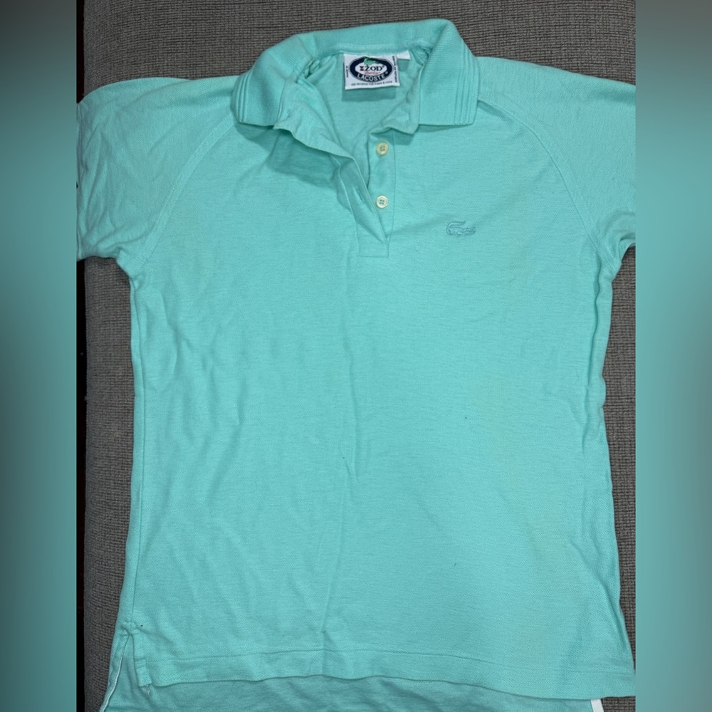 Lacoste Mint Polo Shirt #w68